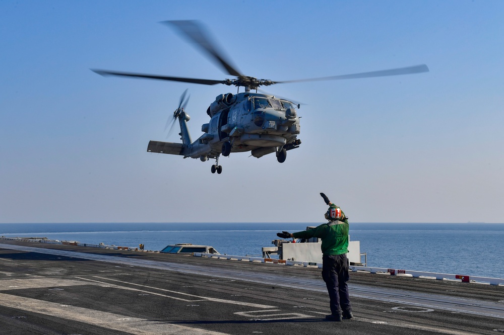 Nimitz Conducts Flight Operations