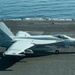 F/A-18E Lands On Flight Deck