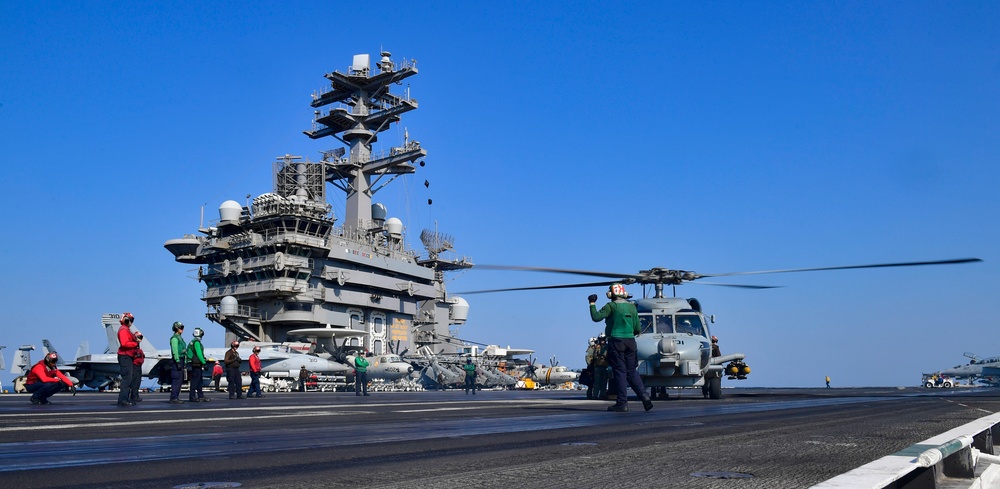 Nimitz Conducts Flight Operations