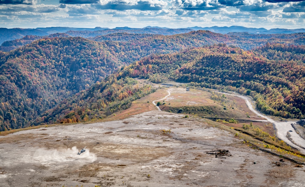 U.S. Navy's HSC-5 Conducts Inland Flight Operations in West Virginia