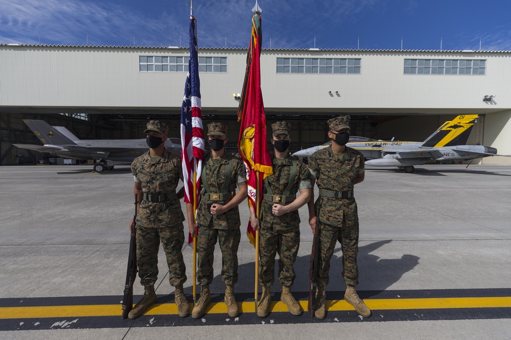 Second F-35B Squadron Officially Established in Indo-Pacific Region with the Redesignation Of VMFA-242