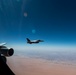 KC-135R Stratotanker fuels F-16C Fighting Falcon