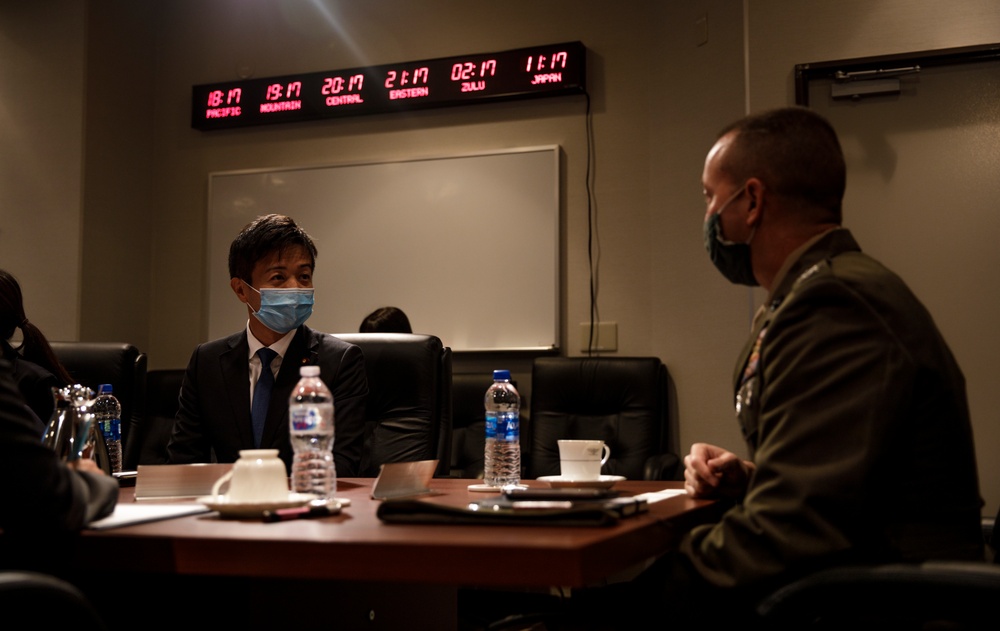 Japan’s Foreign Affairs Parliamentary Vice-Minister visits MCAS Iwakuni