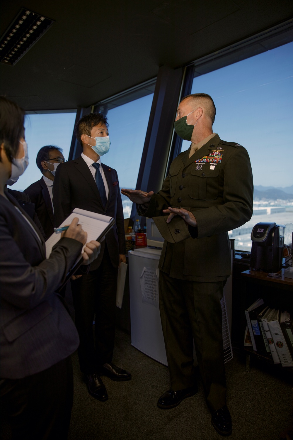 Japan’s Foreign Affairs Parliamentary Vice-Minister visits MCAS Iwakuni