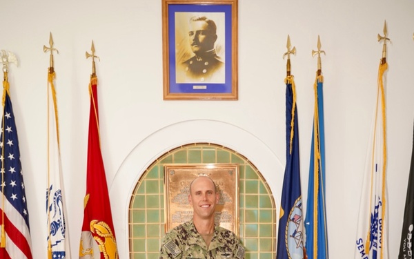 IW Officer onboard IWTC Corry Station Qualifies as Command’s First IW Warfare Tactics Instructor