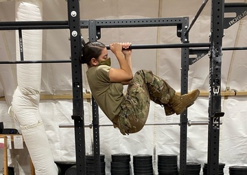 Task Force Illini Soldiers prepare for the new Army fitness test