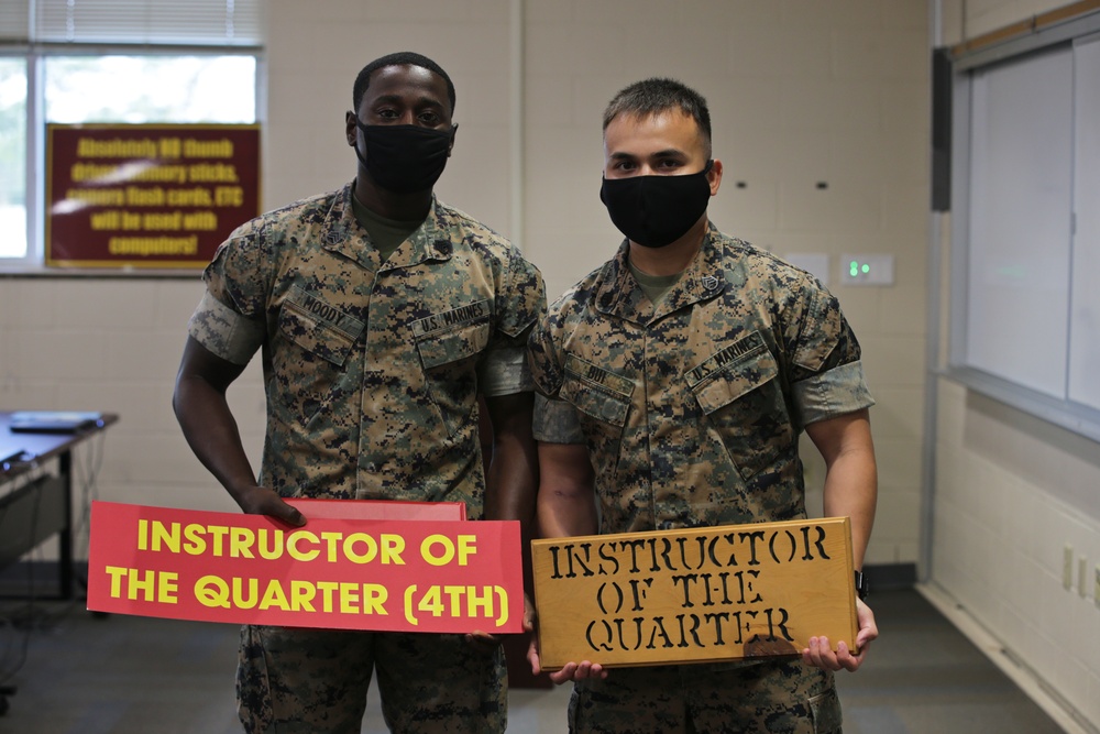 Personnel Administration School Instructor of the Quarter Ceremony