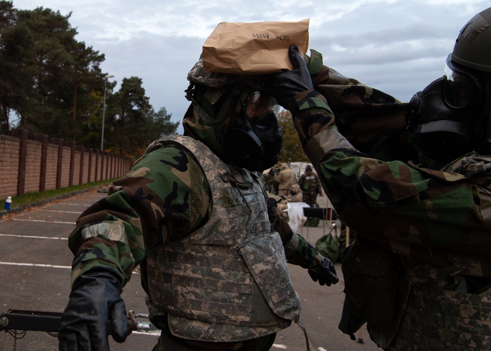 Operation Varsity 20-04 Contamination Control Area