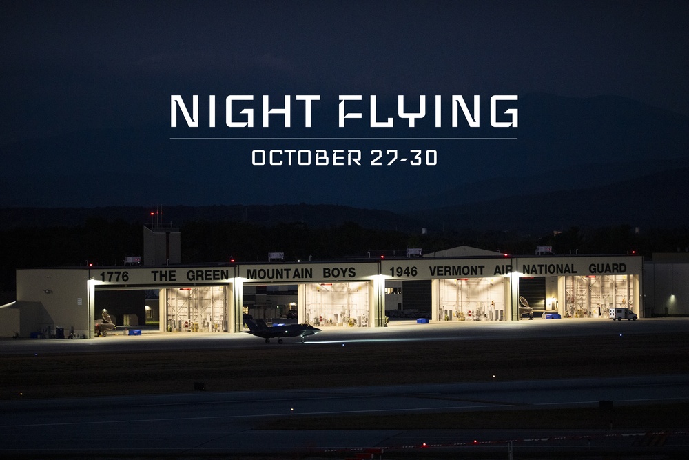 UPCOMING F-35 Night Flying Operations