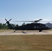 UH-60 Black Hawk operations at Fort McCoy in August 2020