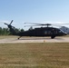 UH-60 Black Hawk operations at Fort McCoy in August 2020