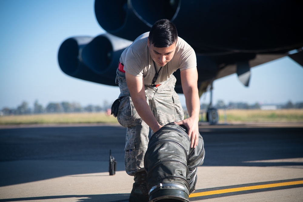 2 AMXS and 2 SFS prepare for Global Thunder 21