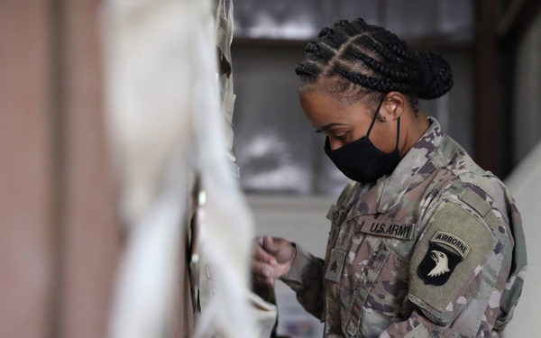 101st DSB conducts sustainment operations in Kuwait