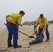 Contractors from Broadkill 2020 response identify oil debris for removal