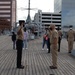 Battleship Wisconsin Re-enlistment Ceremony