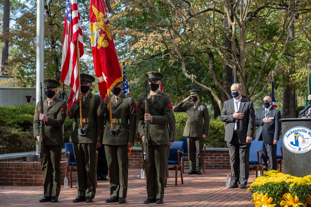 MCB Camp Lejeune holds a virtual ceremony in honor of the 37th Beirut Memorial Observance