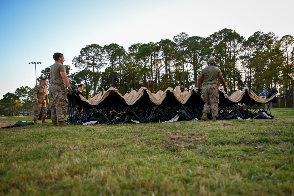 52nd CBCS sets up FOB during Agile Flag 21-1