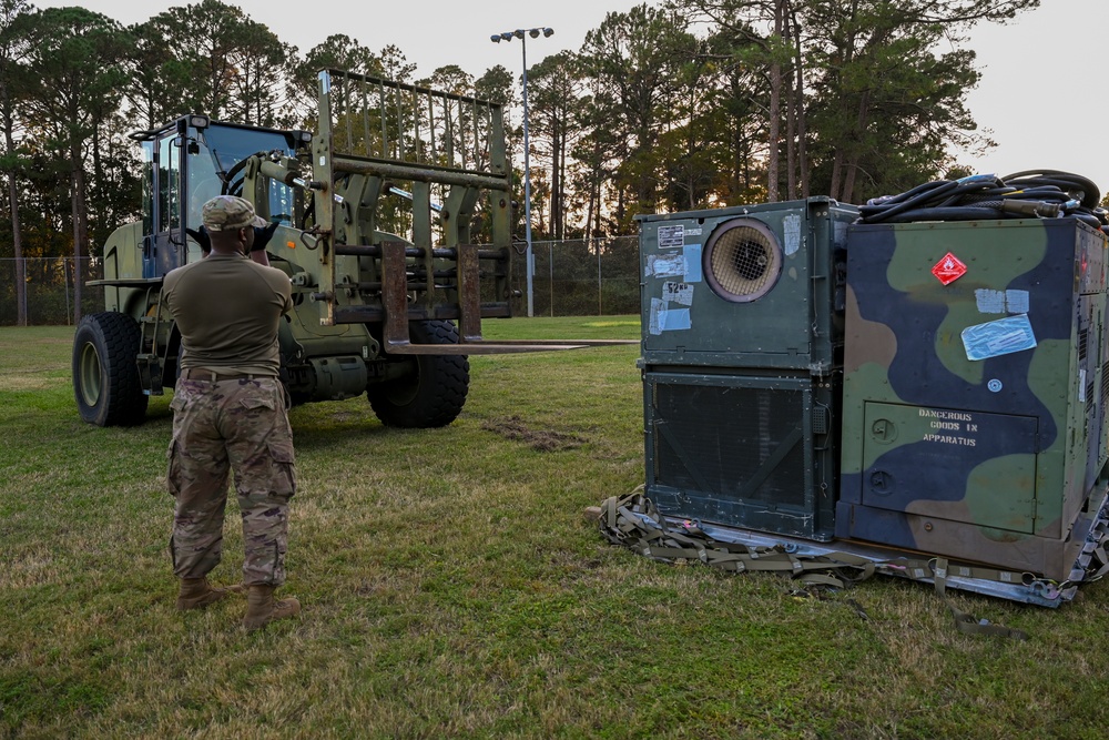 52nd CBCS sets up FOB during Agile Flag 21-1