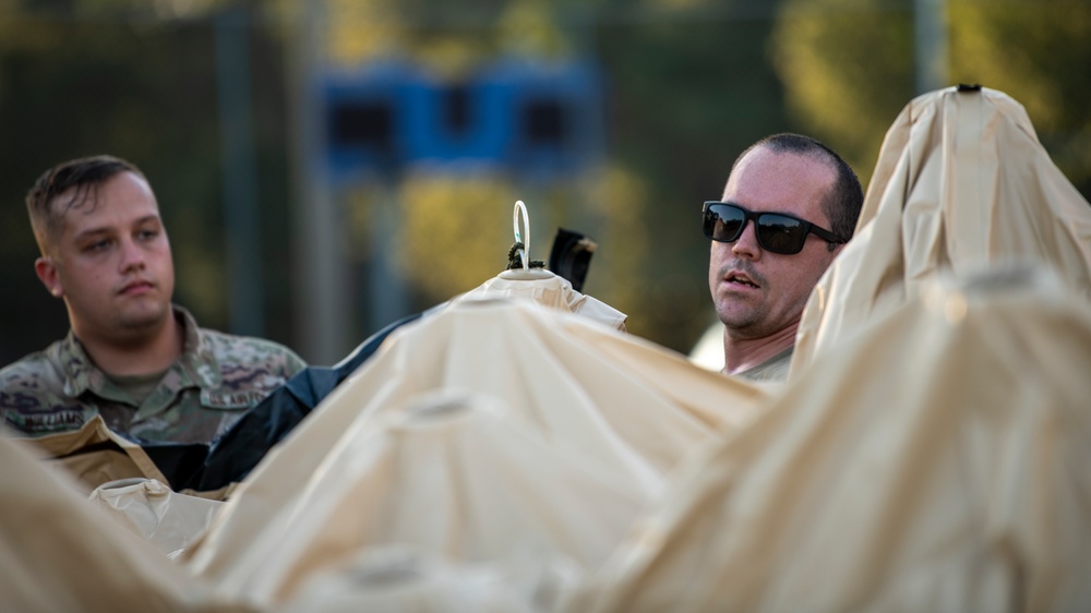 52nd CBCS sets up FOB during Agile Flag 21-1