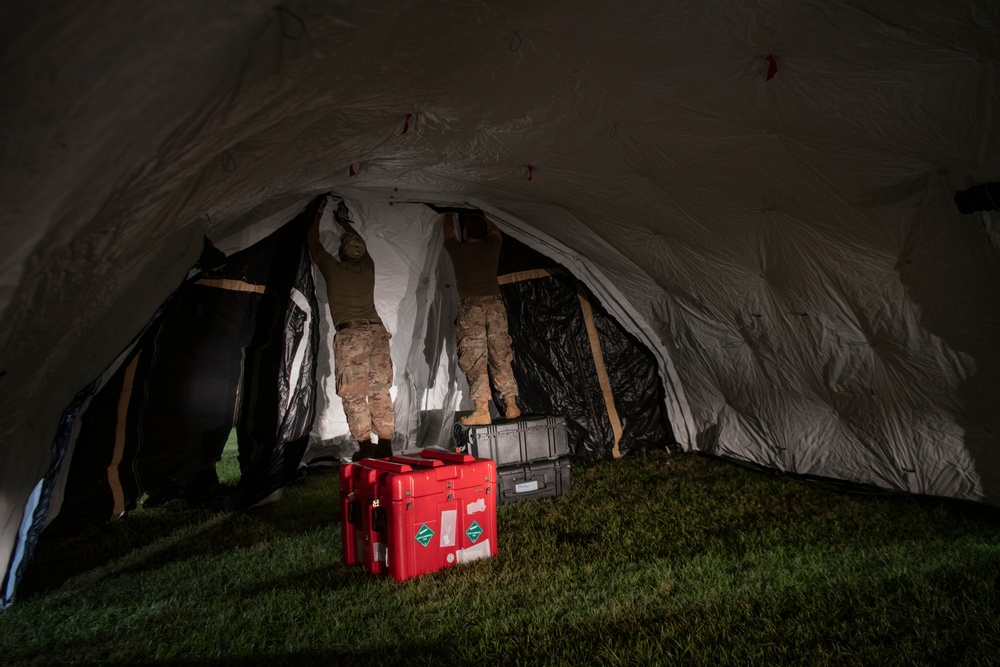 52nd CBCS sets up FOB during Agile Flag 21-1
