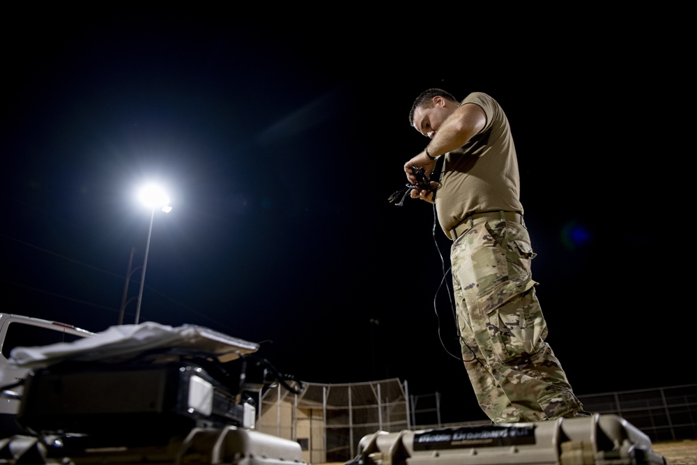52nd CBCS sets up FOB during Agile Flag 21-1