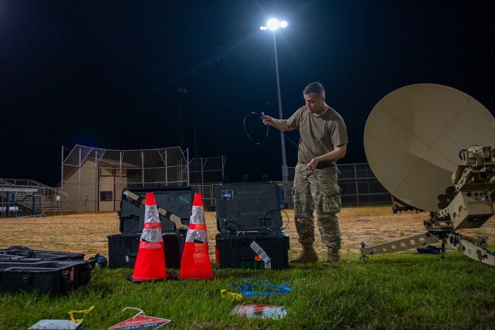 52nd CBCS sets up FOB during Agile Flag 21-1
