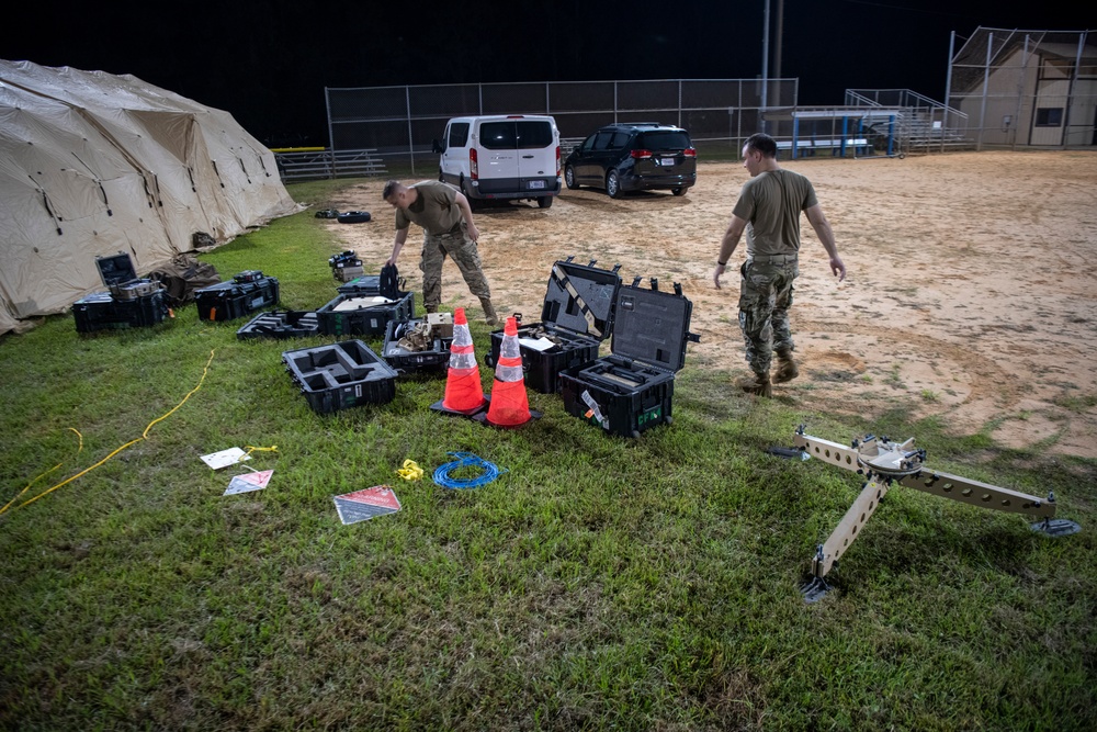 52nd CBCS sets up FOB during Agile Flag 21-1