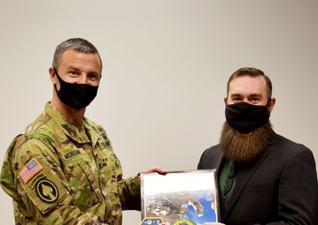 Army astronaut explores space basics