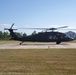 UH-60 Black Hawk operations at Fort McCoy in August 2020