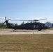 UH-60 Black Hawk operations at Fort McCoy in August 2020