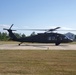 UH-60 Black Hawk operations at Fort McCoy in August 2020