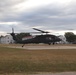 UH-60 Black Hawk operations at Fort McCoy in August 2020