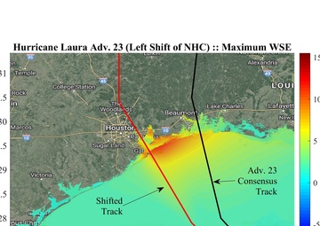 ERDC researchers use numerical modeling to assist with hurricane preparations