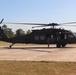 UH-60 Black Hawk operations at Fort McCoy in August 2020