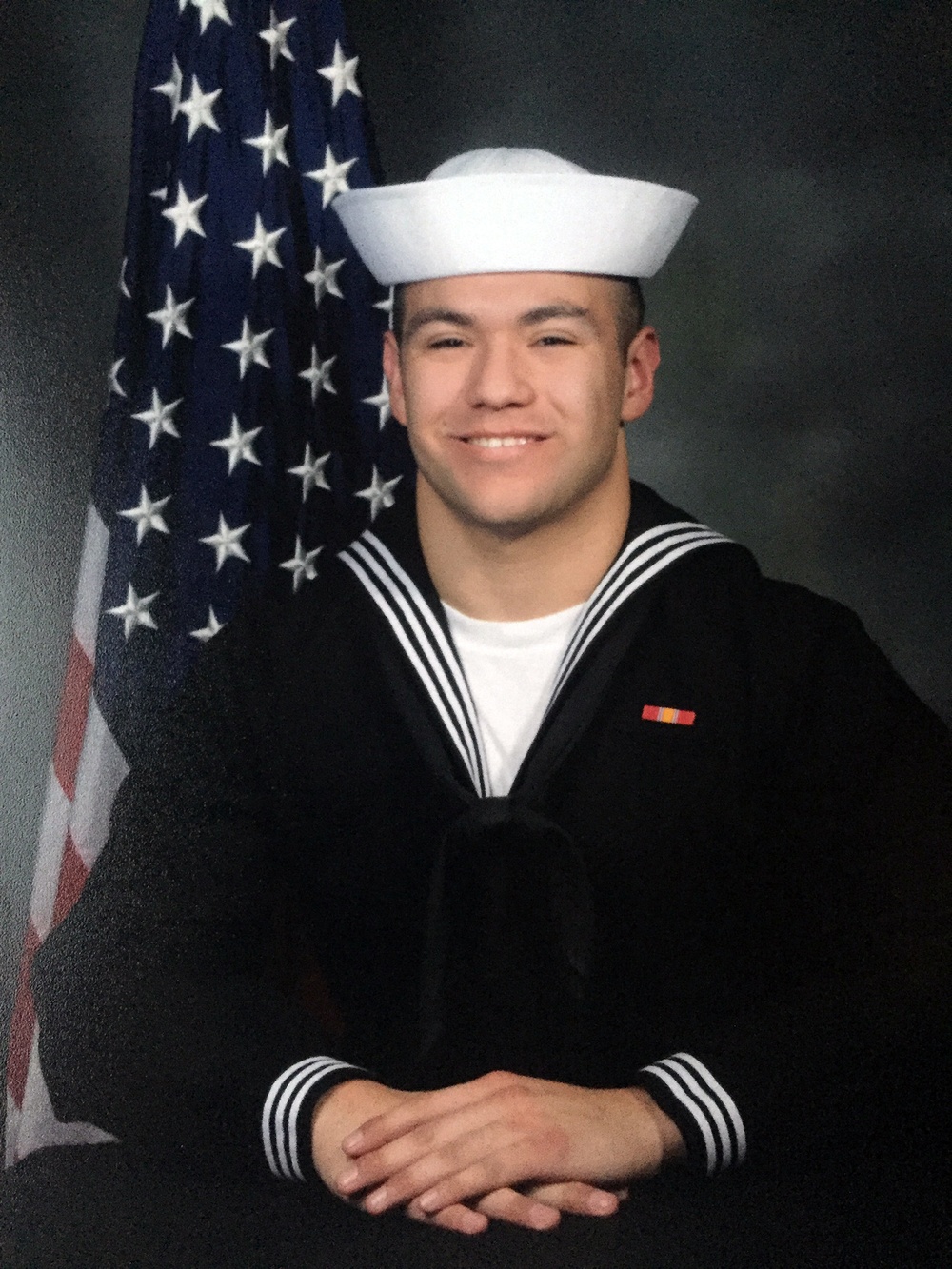 Mother follows son enlisting in Navy