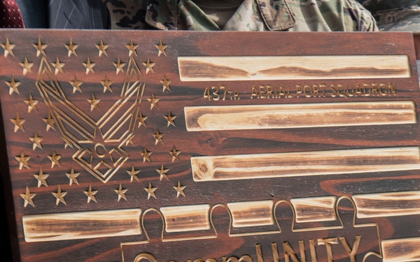 437th Aerial Port Squadron Passenger Operations Flight Honored by the Community Resource Center Summerville