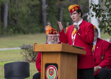 MCB Camp Lejeune holds a wreath laying ceremony in honor of the 37th Beirut Memorial Observance