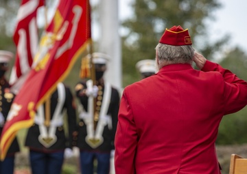 MCB Camp Lejeune holds a wreath laying ceremony in honor of the 37th Beirut Memorial Observance