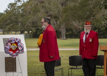 MCB Camp Lejeune holds a wreath laying ceremony in honor of the 37th Beirut Memorial Observance
