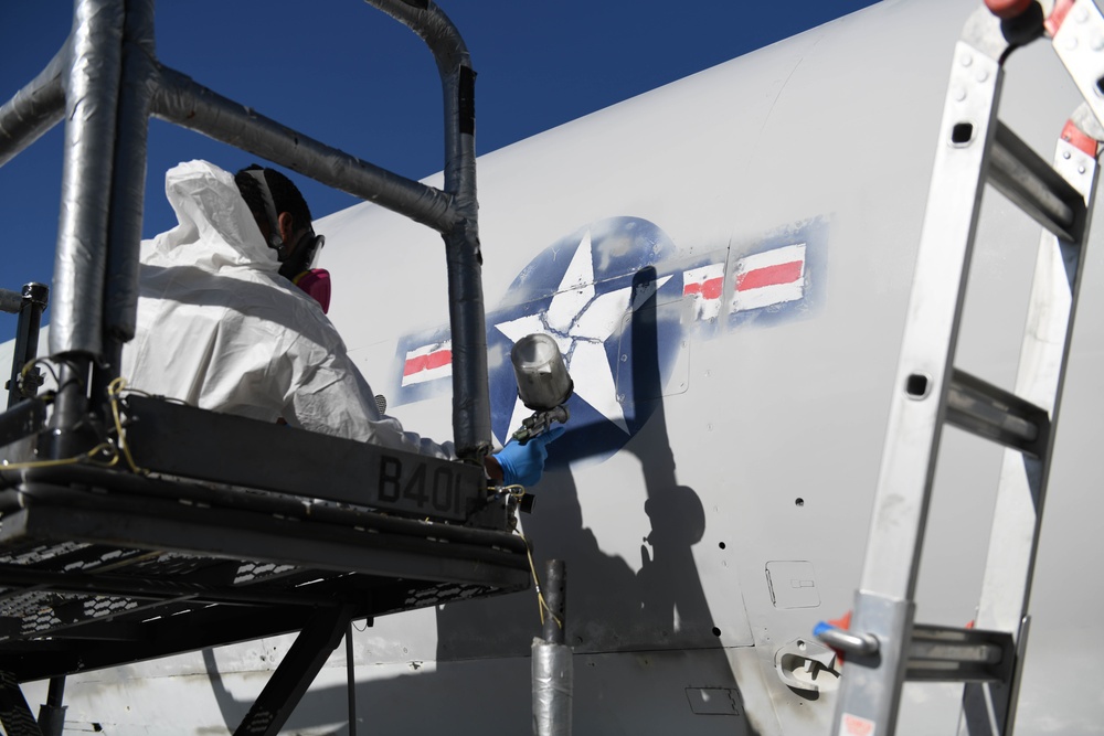 509th MXS restores historic static aircraft display