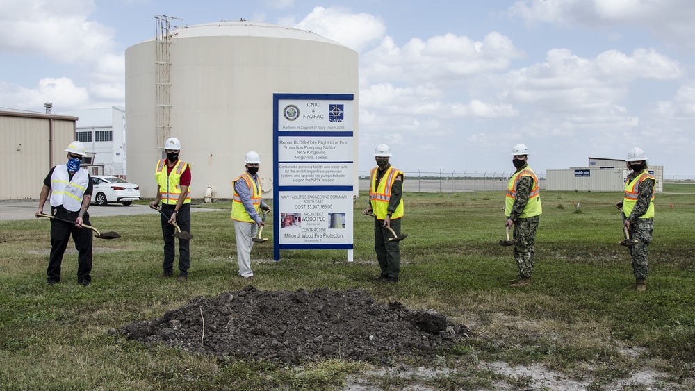NAS Kingsville building new hanger fire suppression station