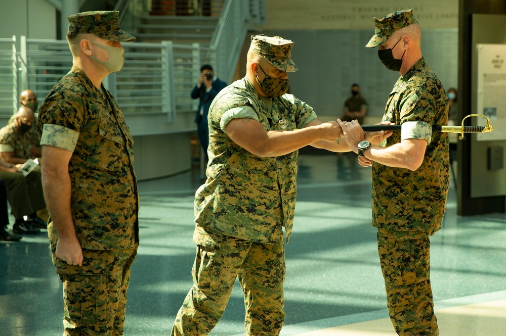 WWR Relief and Appointment and Retirement of SgtMaj Parsons