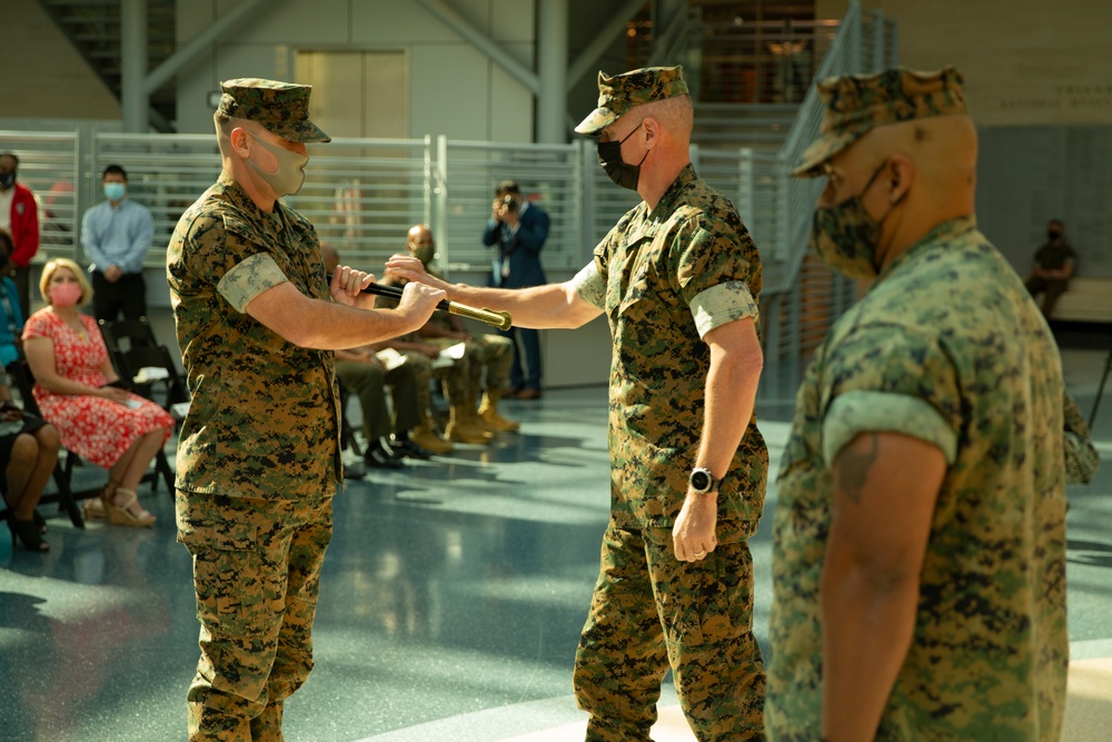 WWR Relief and Appointment and Retirement of SgtMaj Parsons