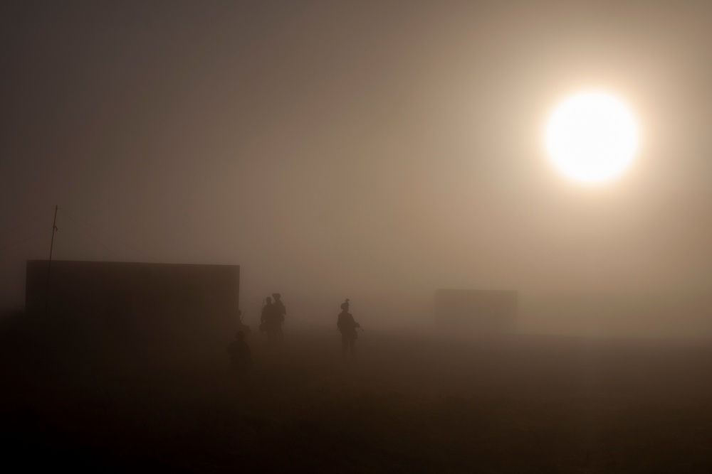 BLT 1/4 Marines conduct aerial raid training operation