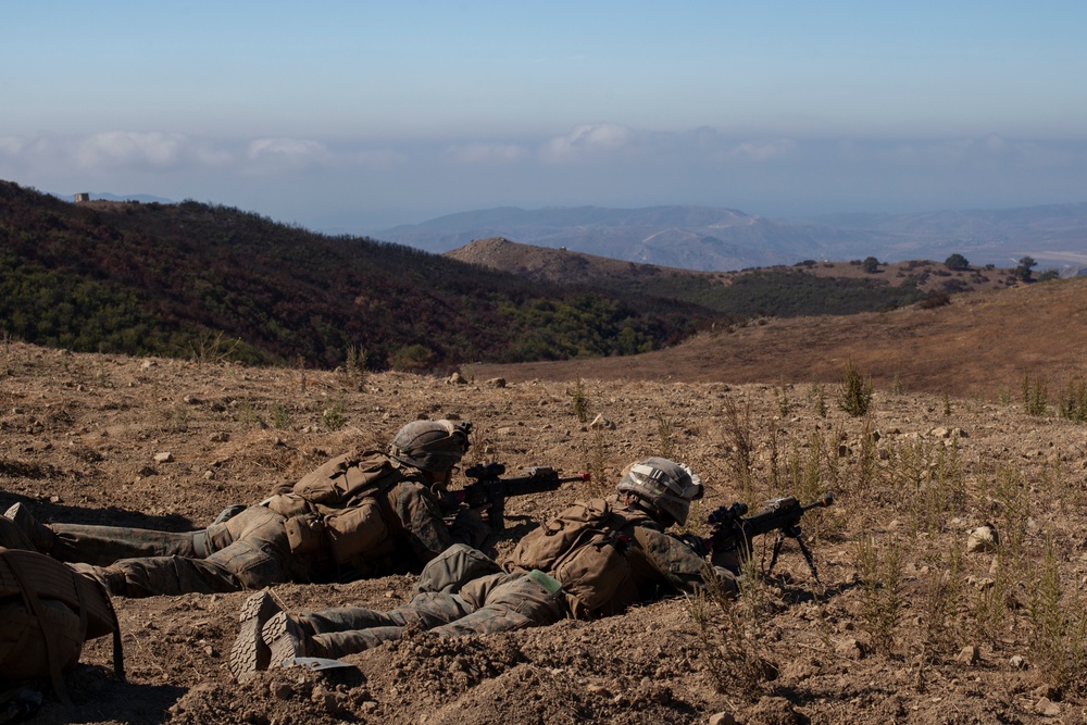 BLT 1/4 Marines conduct aerial raid training operation
