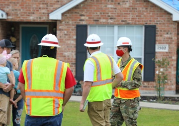 Corps of Engineers installs 10,000th blue roof after hurricanes Laura, Delta