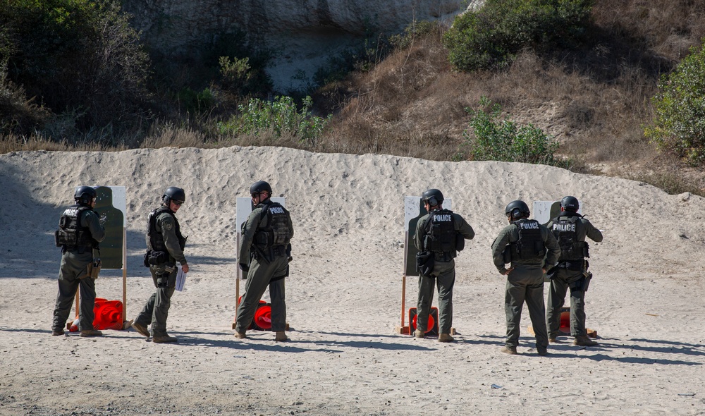 SRT Marines hone weapons skills