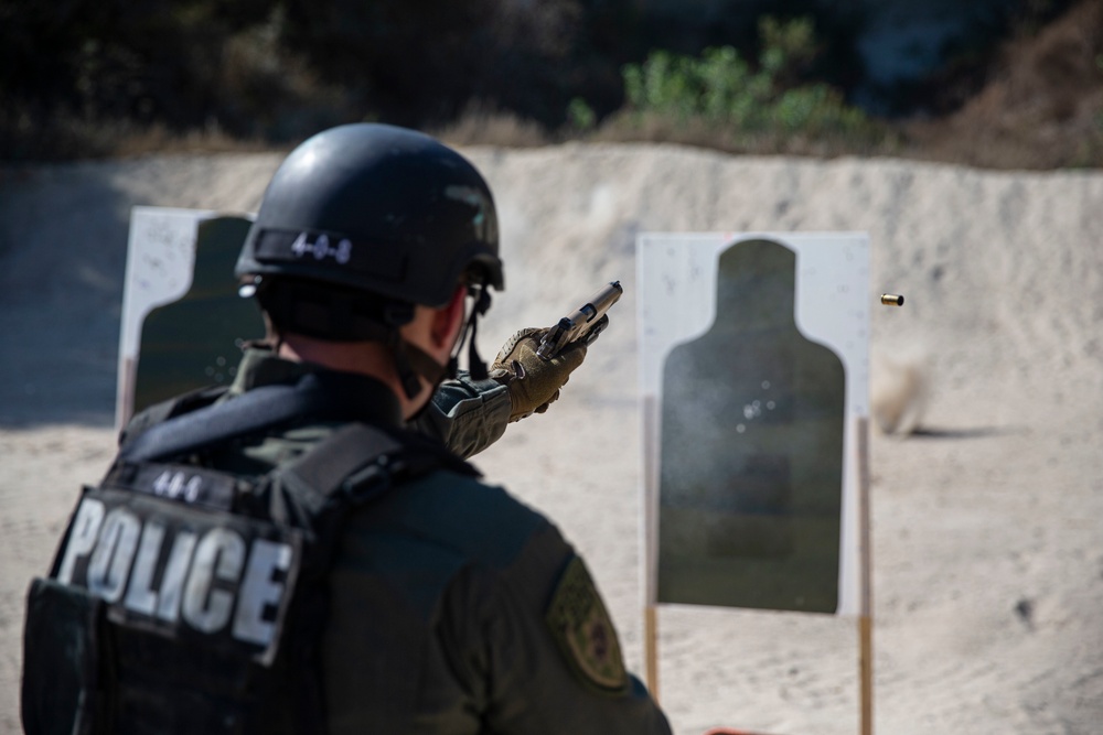 SRT Marines hone weapons skills