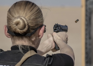 Communication was on target for National Guard military police officers at the Udairi Range