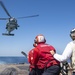 Sterett and Helicopter Maritime Strike Squadron (HSM) 35 conduct VERTREP